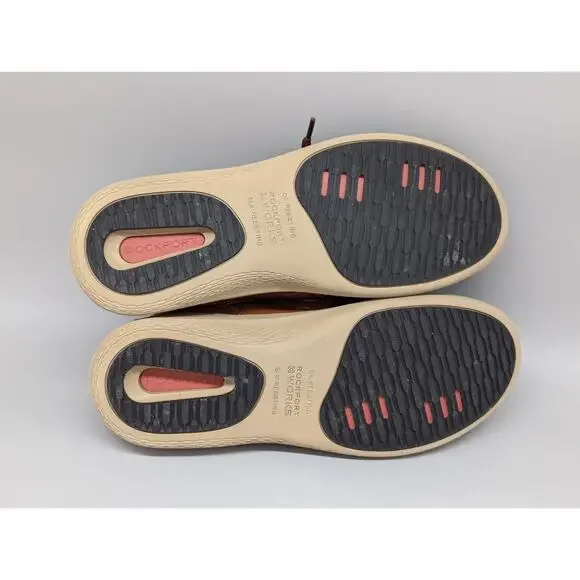 Rockport Works TruFlex Mens Slip & Oil Resistant Shoes Brown Size 7M - Picture 10 of 10